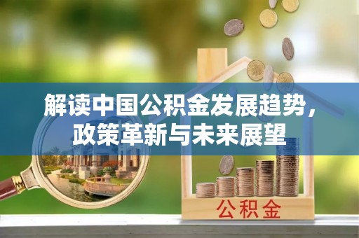 同德解读中国公积金发展趋势，政策革新与未来展望