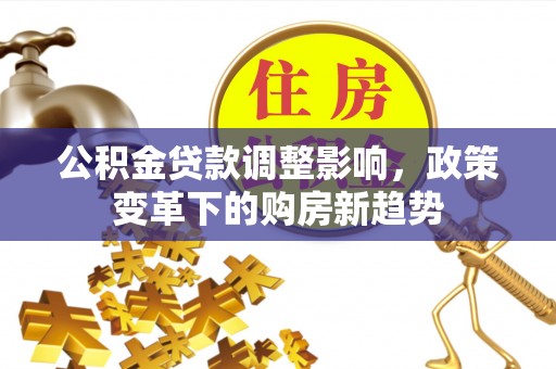 同德公积金贷款调整影响，政策变革下的购房新趋势